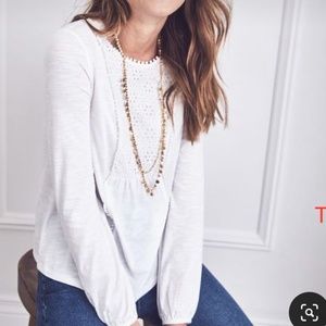 Boden Cleo Broderie Top